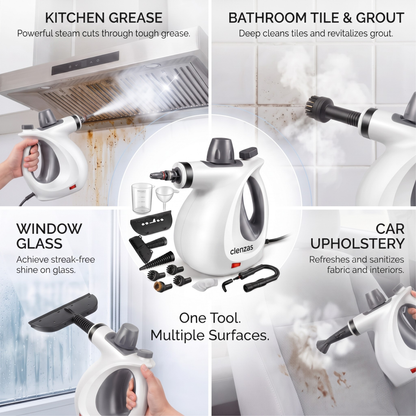 Clenzas Handheld Steam Cleaner