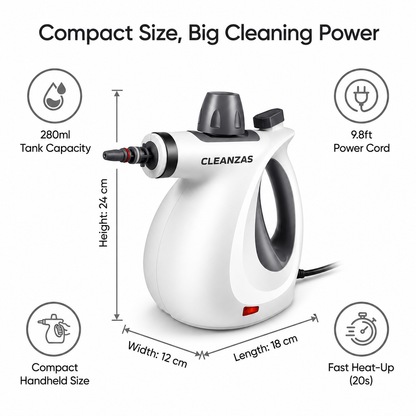 Clenzas Handheld Steam Cleaner
